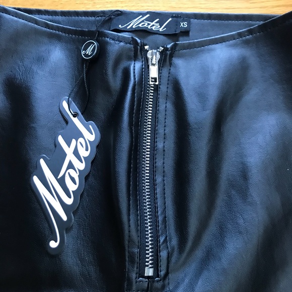 Pants & Jumpsuits Motel Leather Pants Poshmark